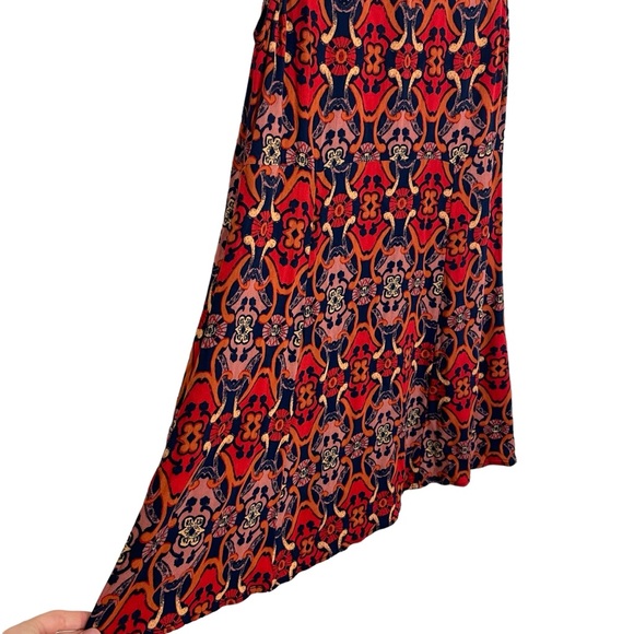 ⭐️ 2/$20 Free People Groovy Get Together Print Funky Tunic Blouse Tank - Picture 16 of 16